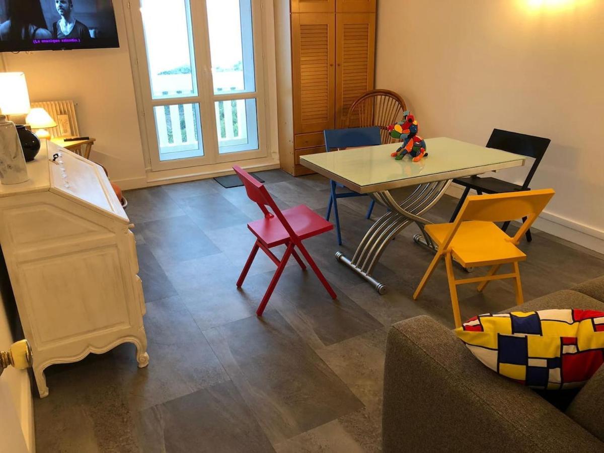 Studio 3* Vue Mer Parking Regina Et Golf Apartman Biarritz Kültér fotó