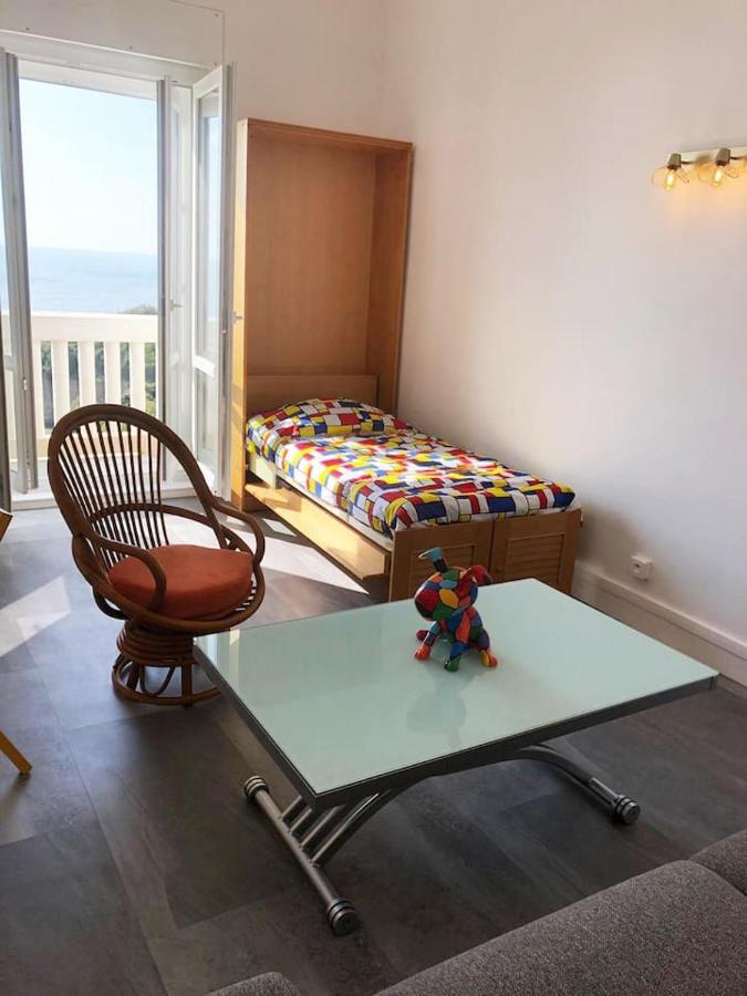 Studio 3* Vue Mer Parking Regina Et Golf Apartman Biarritz Kültér fotó